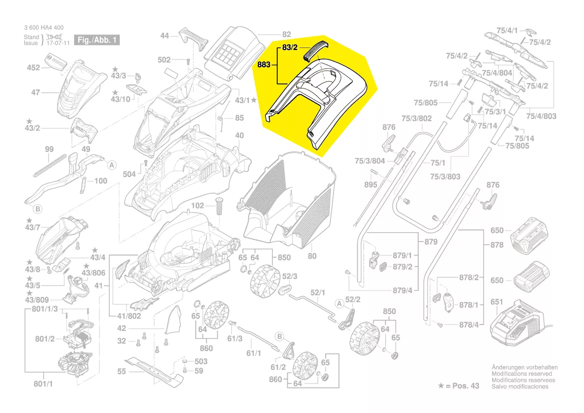 couvercle collecteur réf. F 016 104 465 Bosch